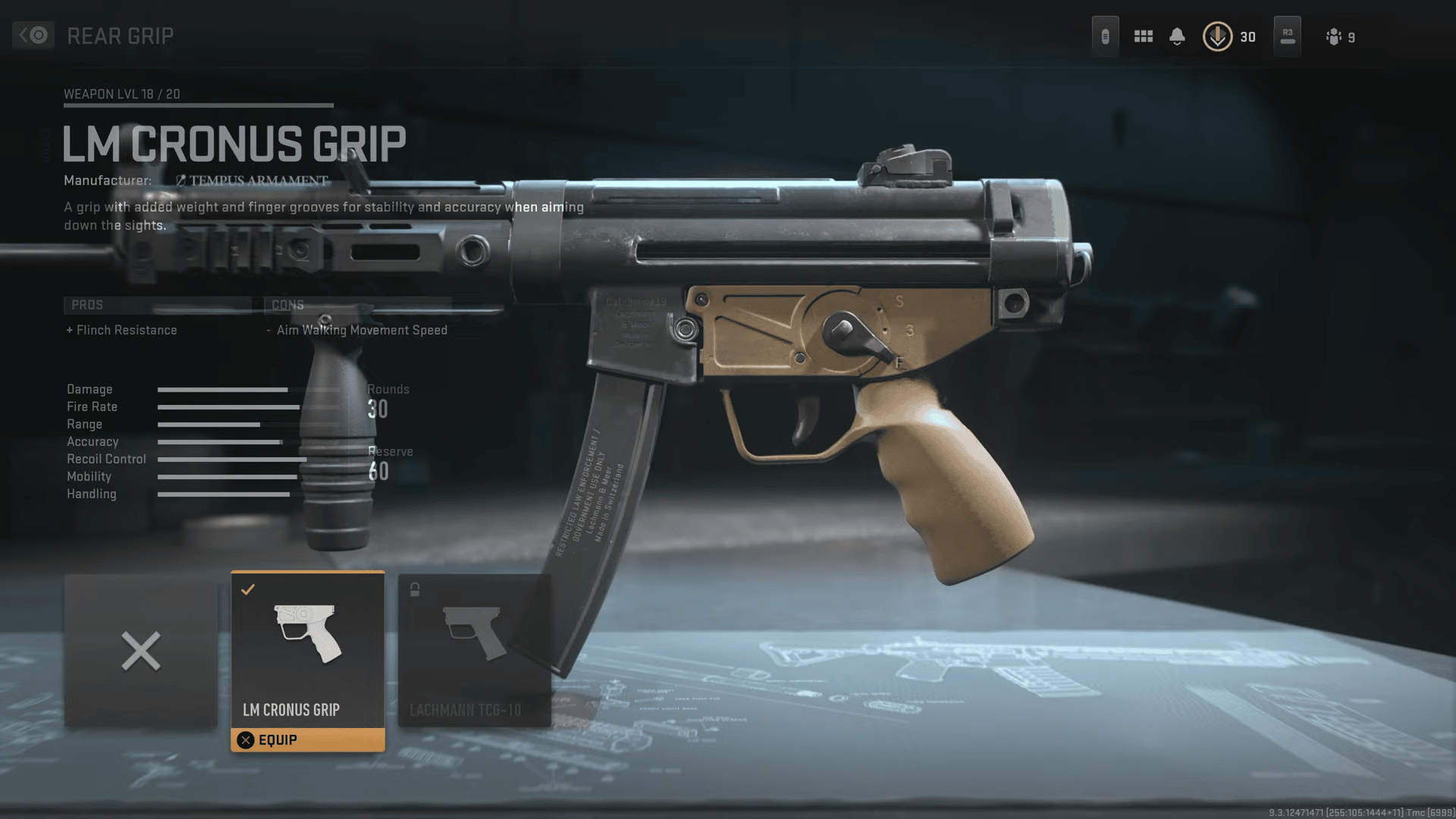 The LM Cronus Grip gives you more flinch resistance.