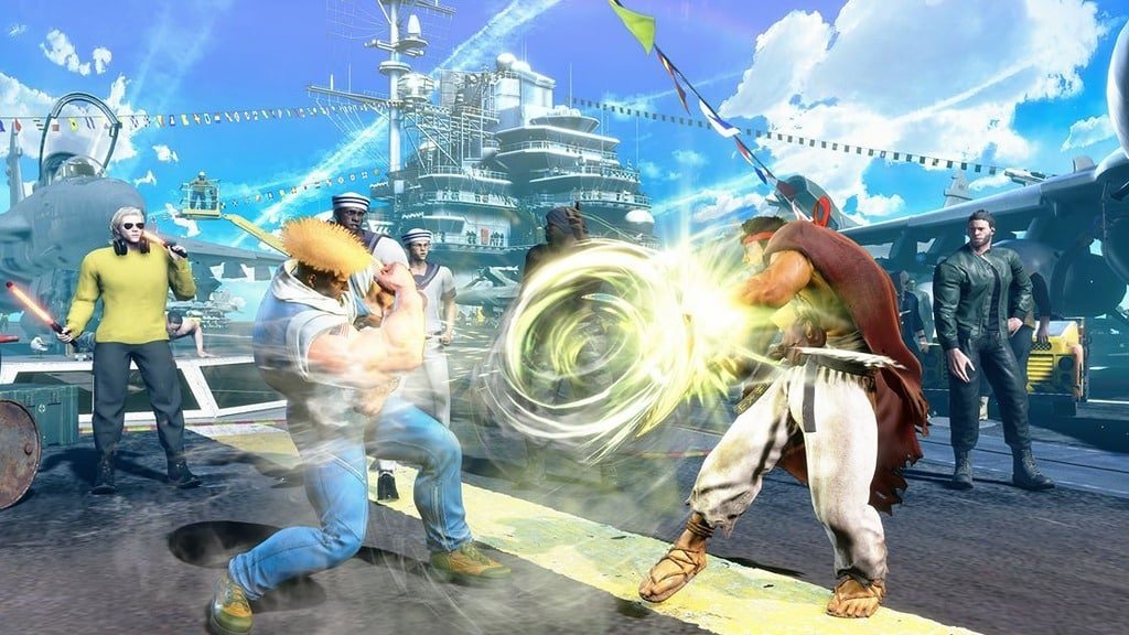 Guile Punching Ken
