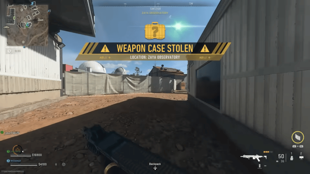 Weapon Case Stolen