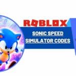 Roblox Sonic Speed Simulator codes
