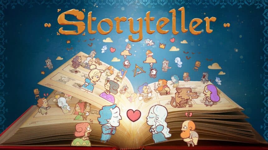 Storyteller Key Art from Annapurna Interactive