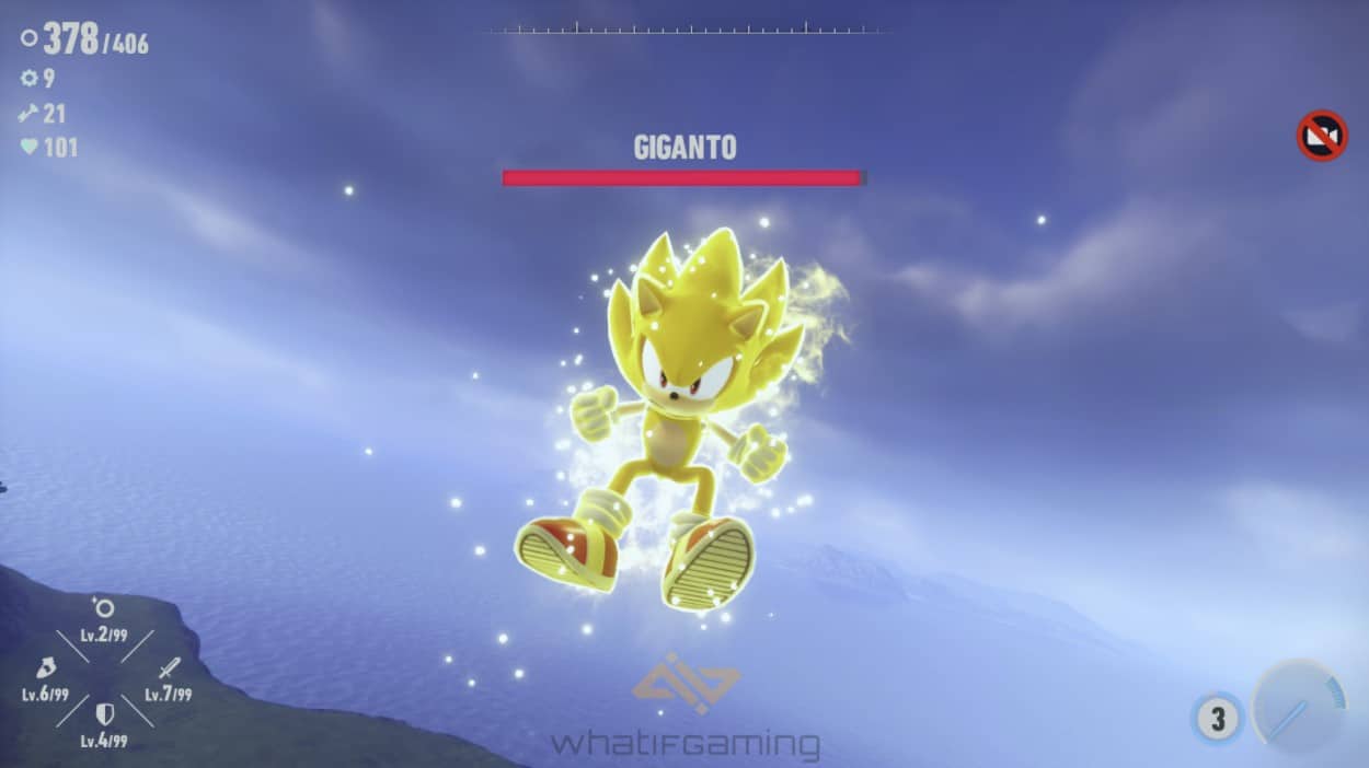 Super Sonic vs Giganto