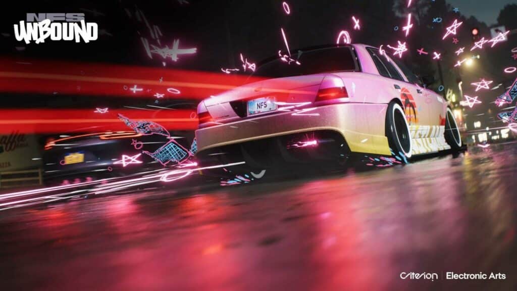 Visual effects in Need for Speed Unbound Release Date