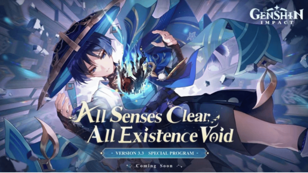 3.3 Special Program Key Visual: All Senses Clear. All Existence Void