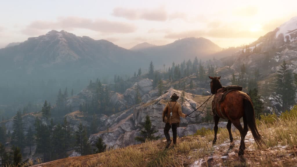 Red dead redemption 2 landscape