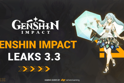 Genshin Impact Update 3.3 Leaks