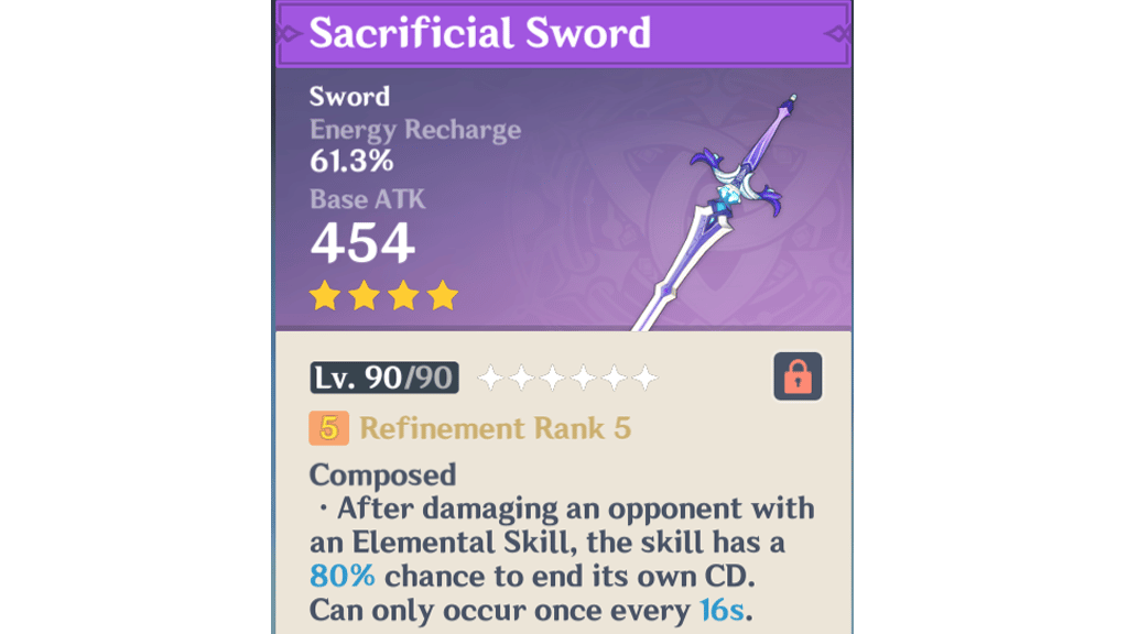 Sacrificial Sword