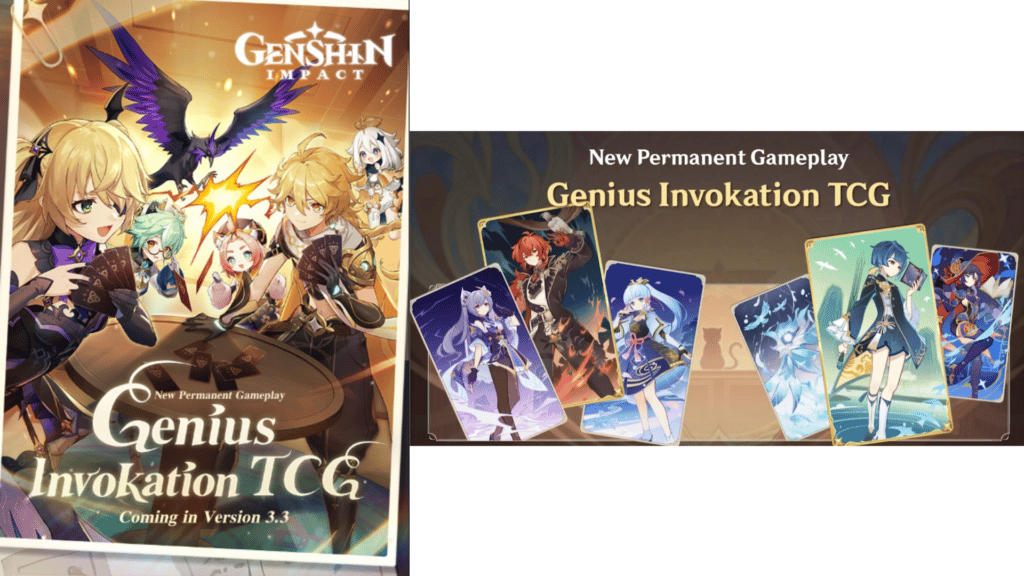Genius Invokation TCG -  Genshin Impact Card Game