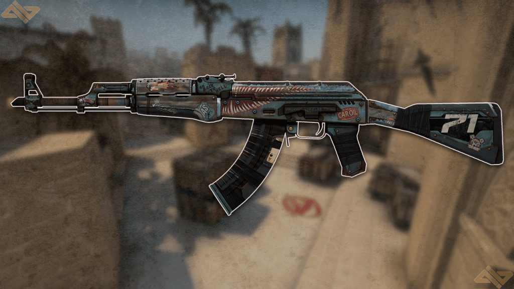 An image of the AK-47 Rat Rod CS:GO skin.