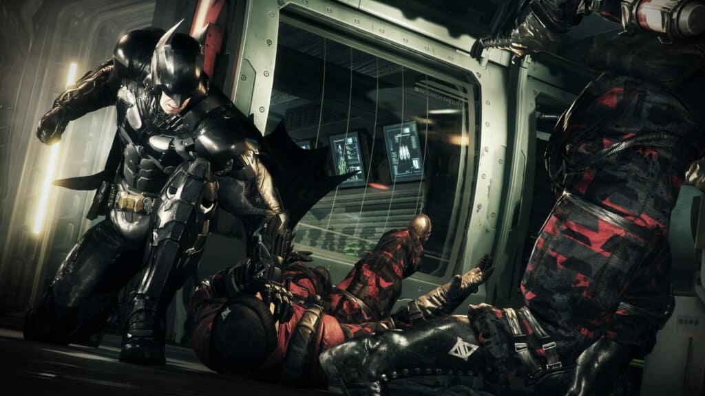 Image shows Batman in the best Stealth games