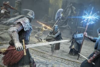 Elden Ring Screenshot featuring PvP Combat