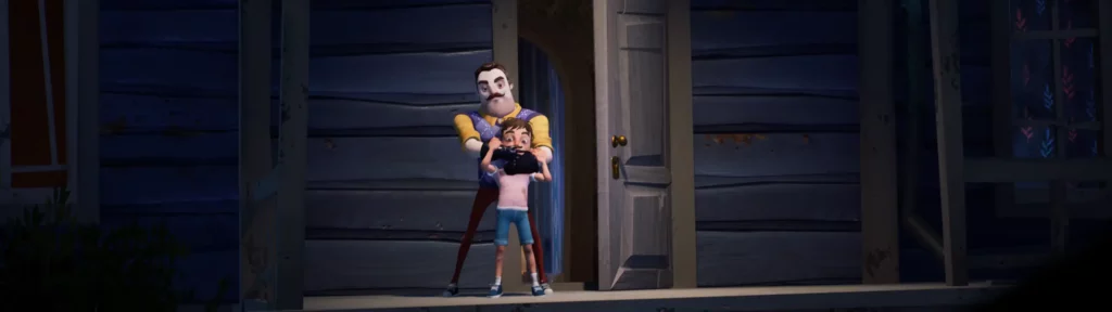 Hello Neighbor 2 screenshot with the patch applied