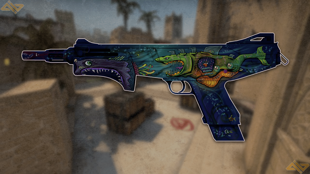 An image of the MAG-7 Monster Call CS:GO skin.