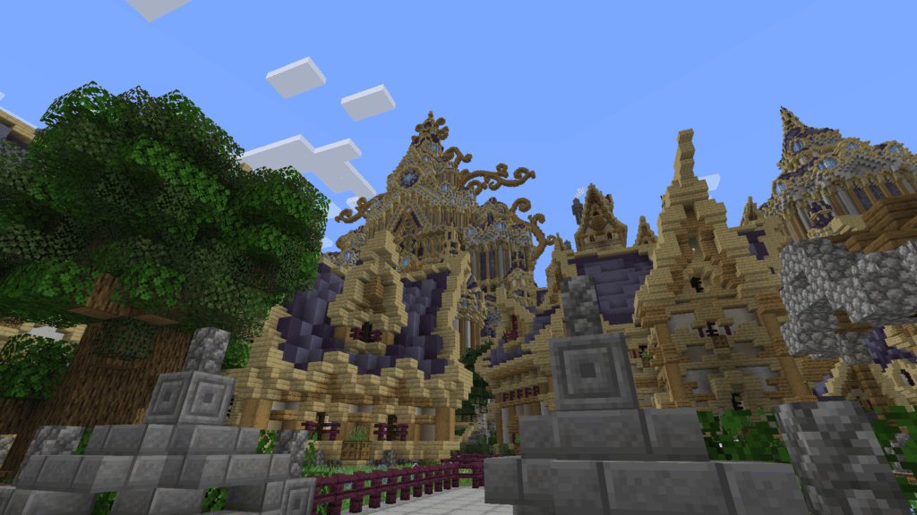 A screenshot of OP Blocks' faction lobby.