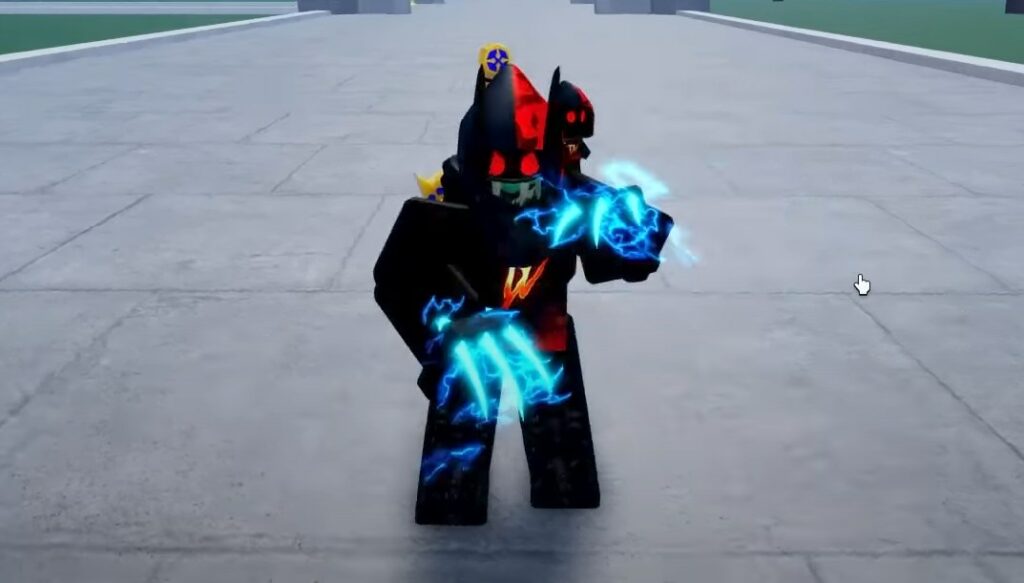 Player using Electric Claws