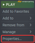 Steam Library > High On Life > Properties