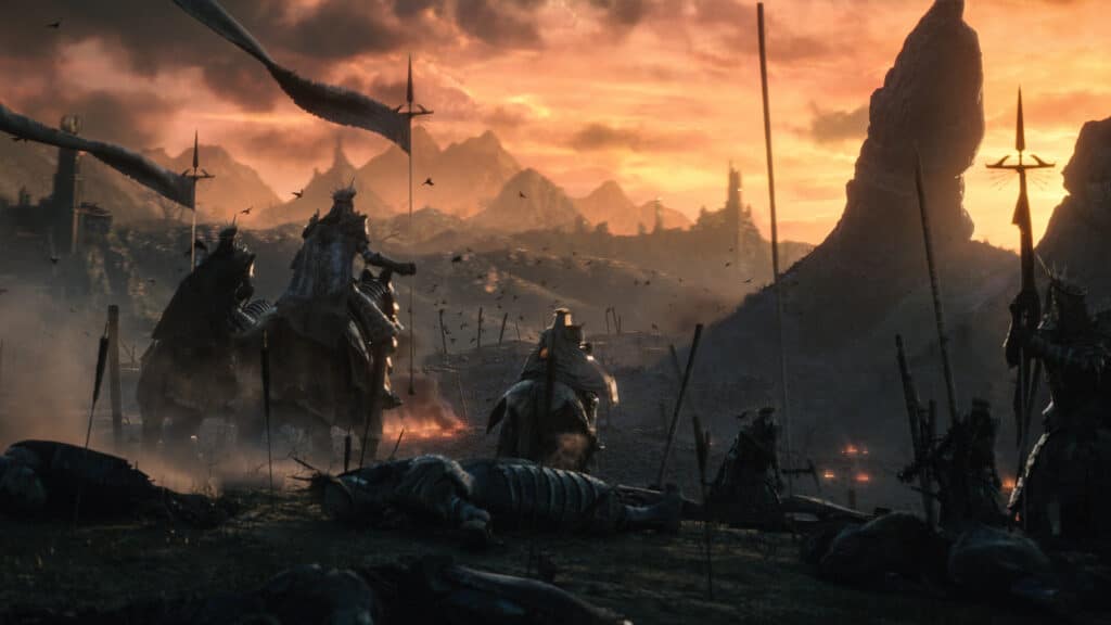 The Image shows a battlefield in The Lords of the Fallen 