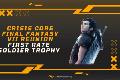 Final Fantasy VII Reunion Soldier Trophy