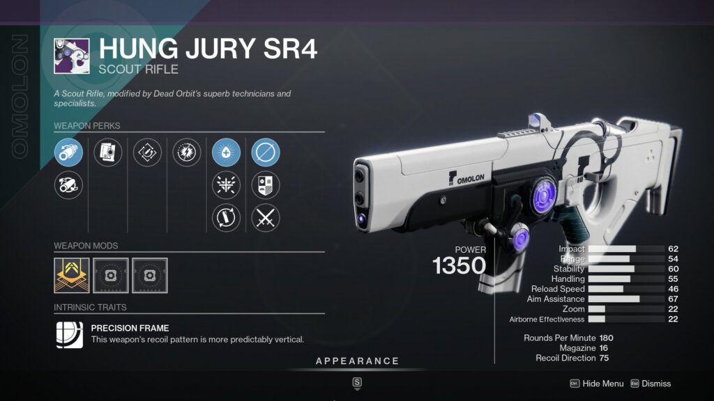 Hung Jury in inventory