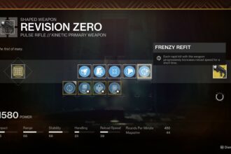 Frenzy Refit on weapon crafting Destiny 2.