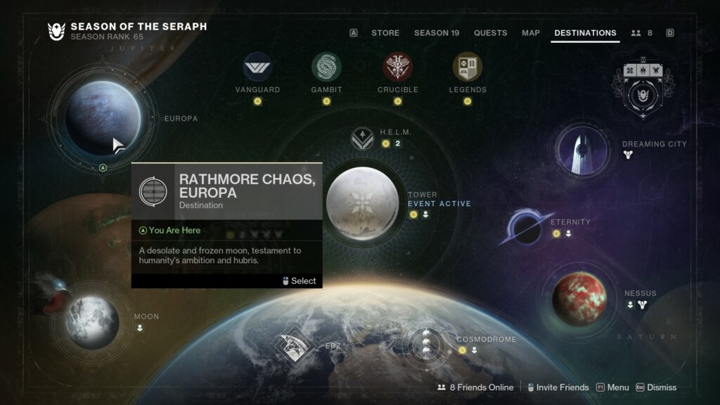 Destiny 2 Should You Choose to Accept it part 1 Europa. 