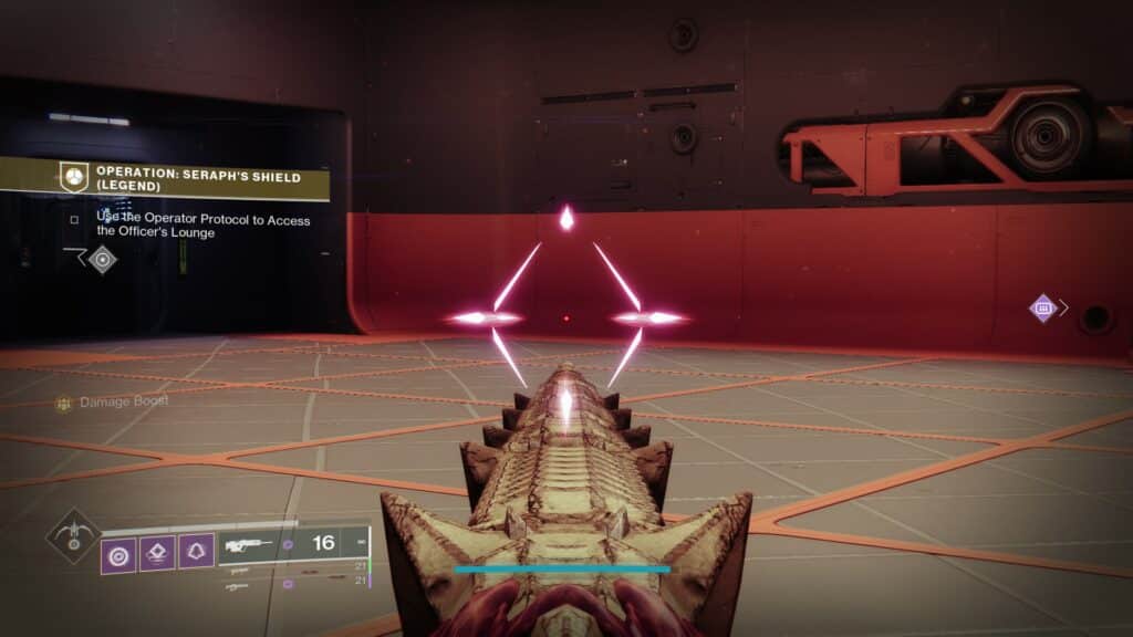 The hell room in Seraph's Shield. You know the one - with the light-up floor.