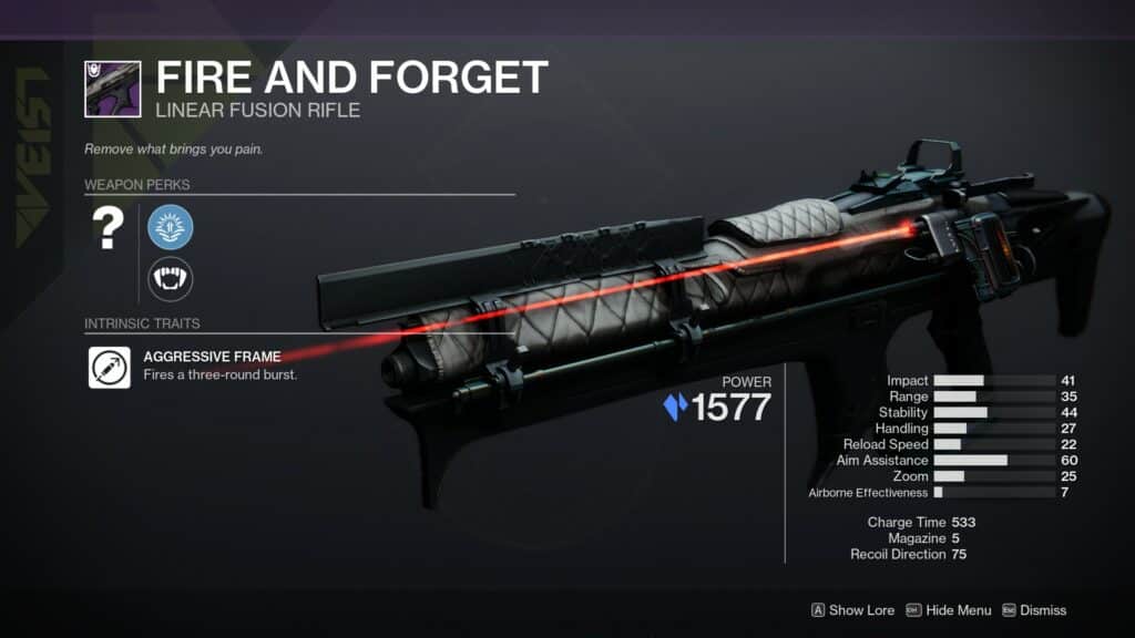 Destiny 2 Every new weapon in Season of the Seraph - Fire and Forget
