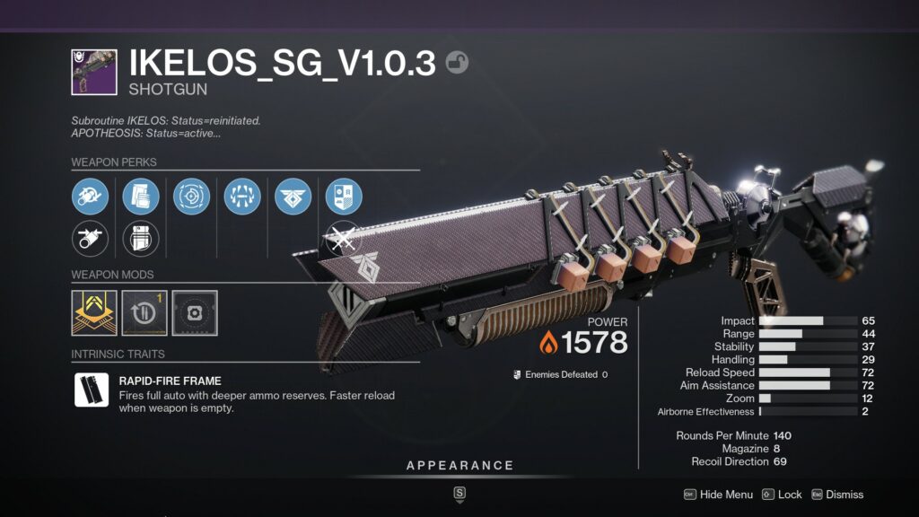 Destiny 2 Every new weapon in Season of the Seraph - Ikelos Shotgun