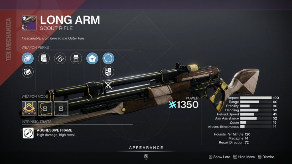 Destiny 2 Every new weapon in Season of the Seraph - Long Arm