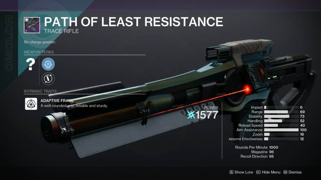 Destiny 2 Every new weapon in Season of the Seraph - Path of Least Resistance