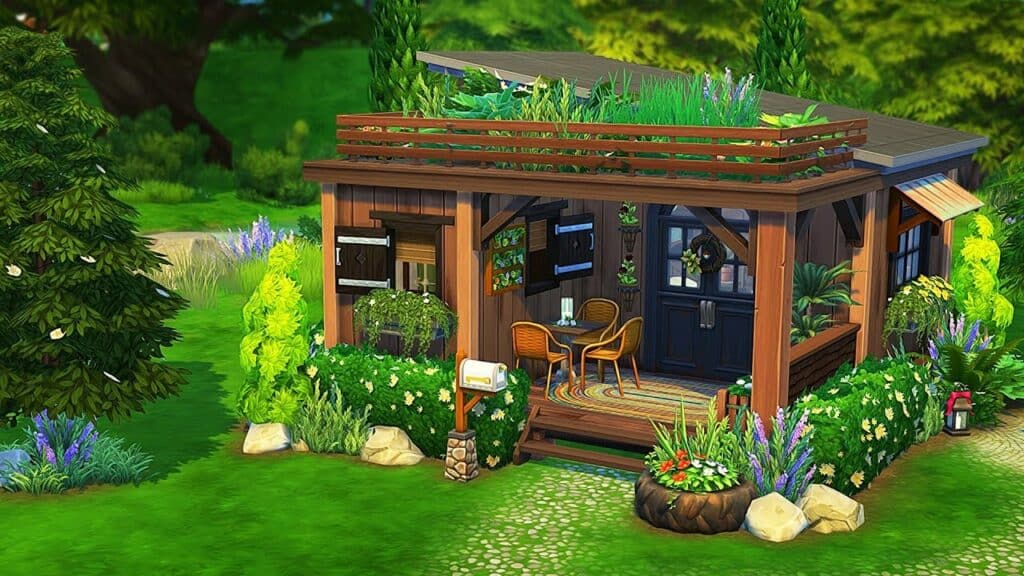 An off the grid house build