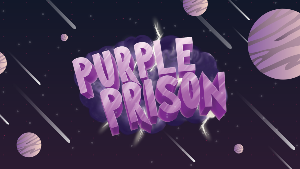 Purple Prison Minecraft server Banner