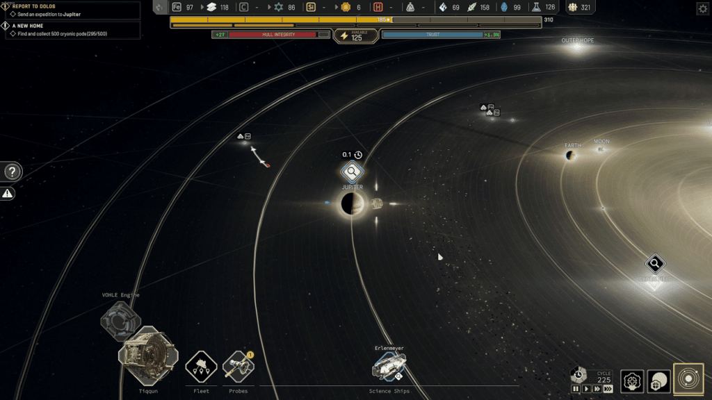 A preview of IXION's space exploration