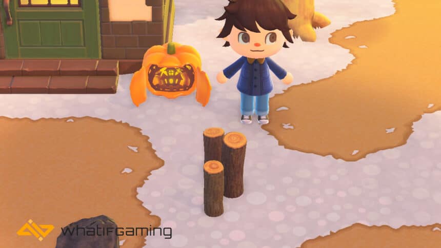 How to get log stakes in Animal Crossing!