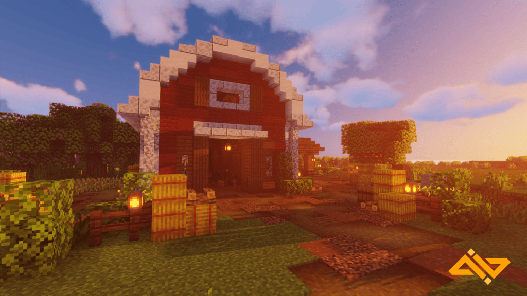 Modern Minecraft Barn Idea