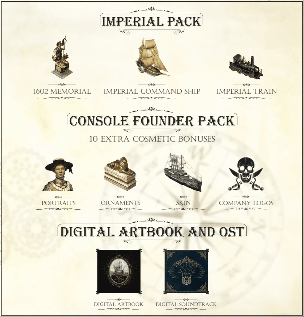 Anno 1800 Console Edition Pre-Order Bonus
