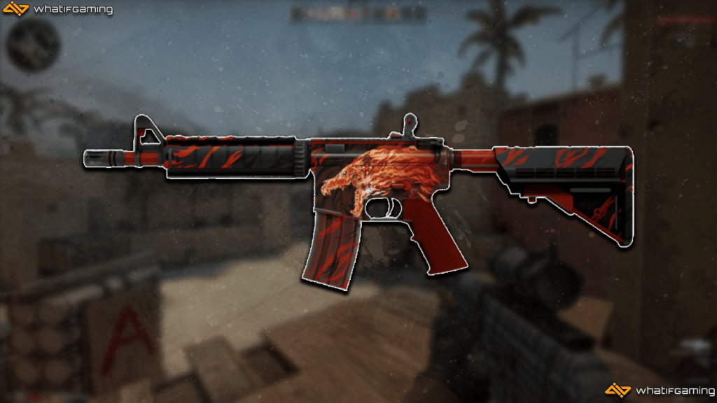 An image featuring the M4A4 Howl.