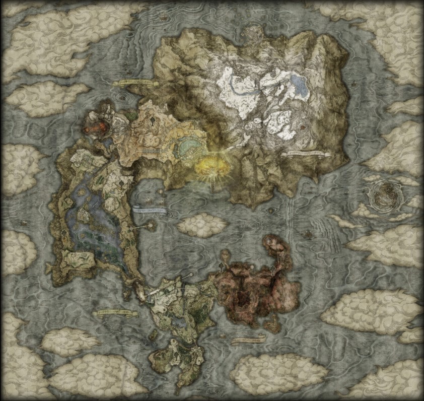 Elden Ring full map