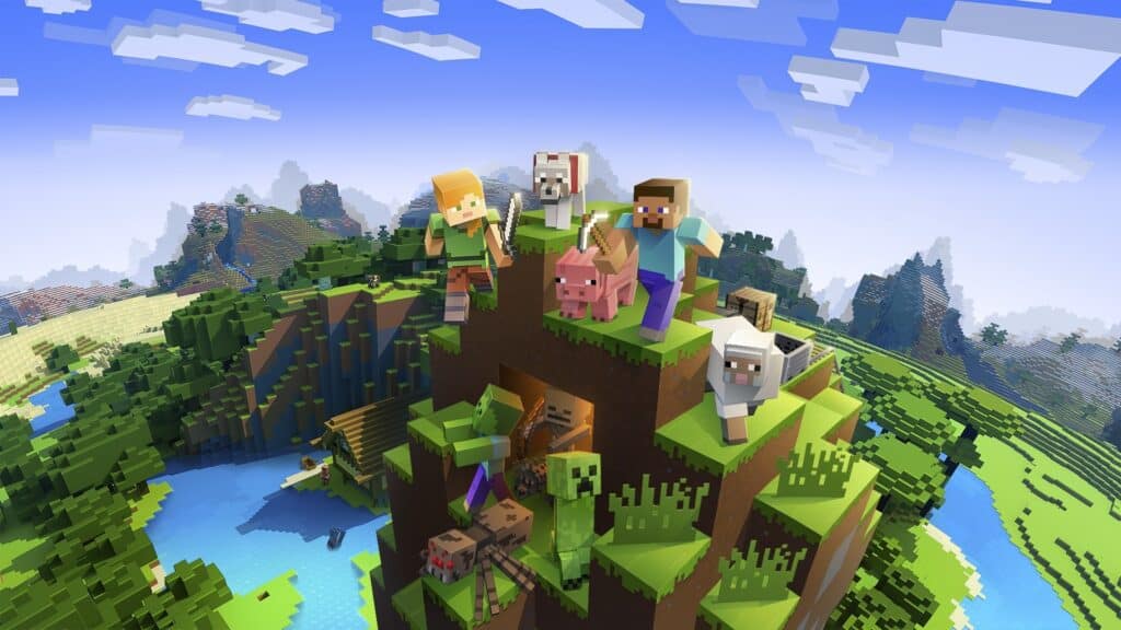 Minecraft Key Art