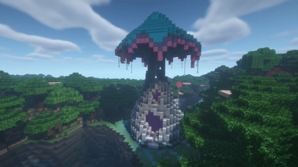 Mushroom Nether Portal 