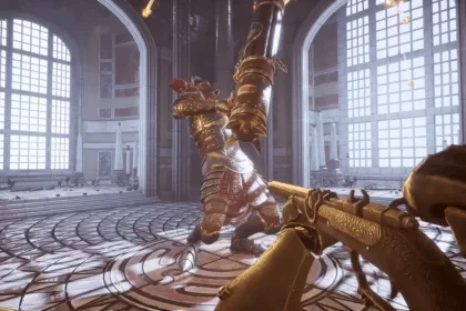A screenshot of a scene from Perish's Release Date Trailer