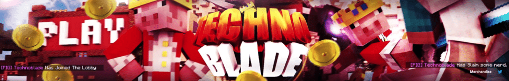 Technoblade YouTube Banner