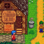 Emily heading to work at the Stardrop Salon