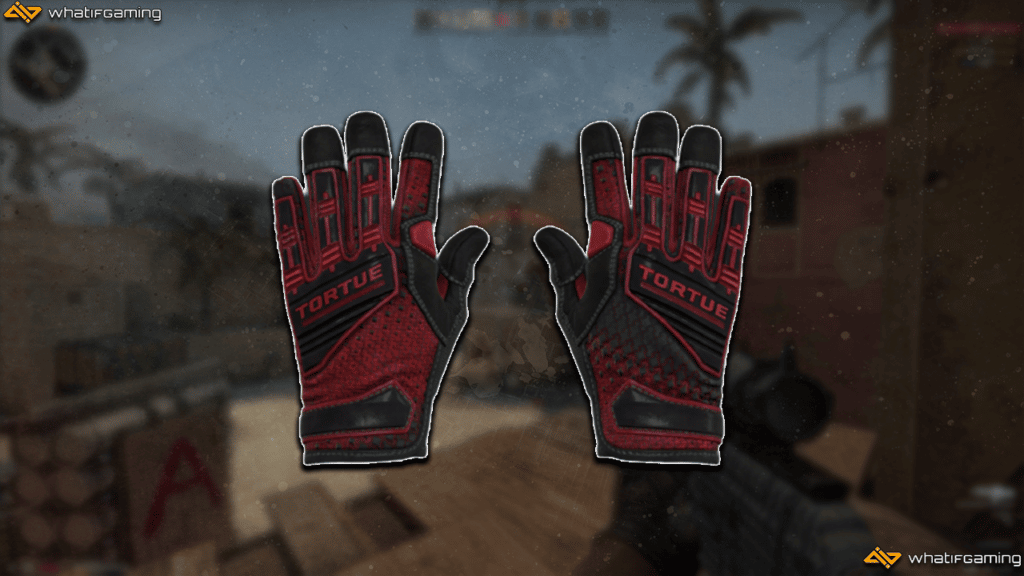An image featuring the Specialist Gloves Crimson Kimono.
