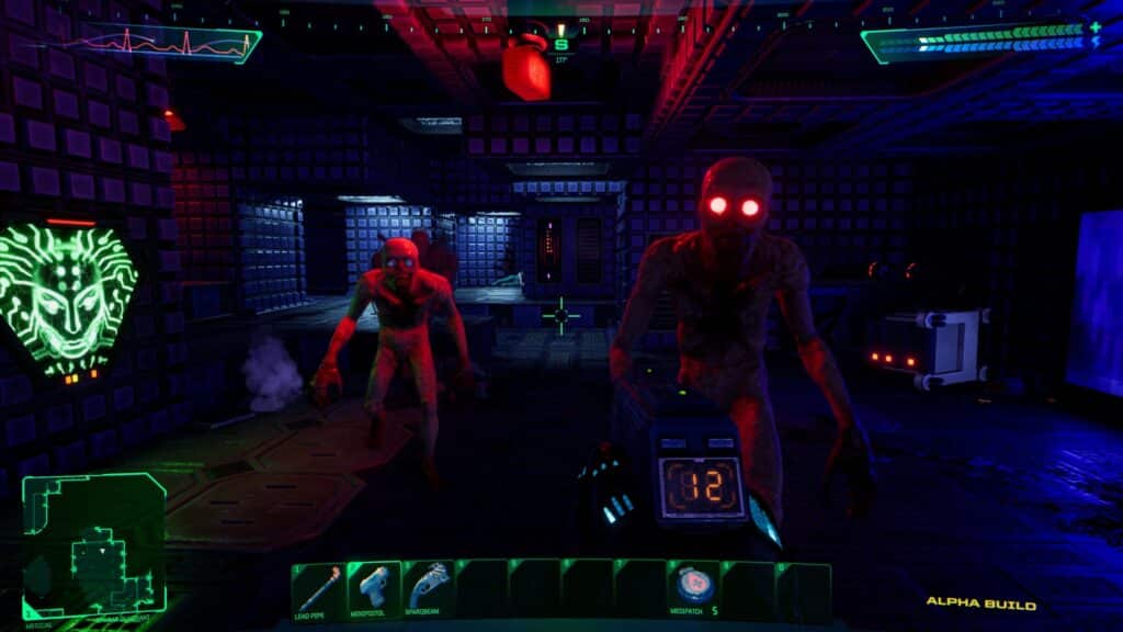 System Shock Remake Gameplay Screenshot