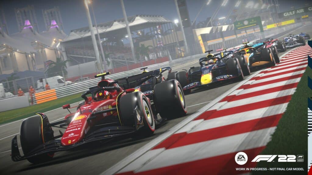 Best multiplayer VR games - F1 2022 screenshot.