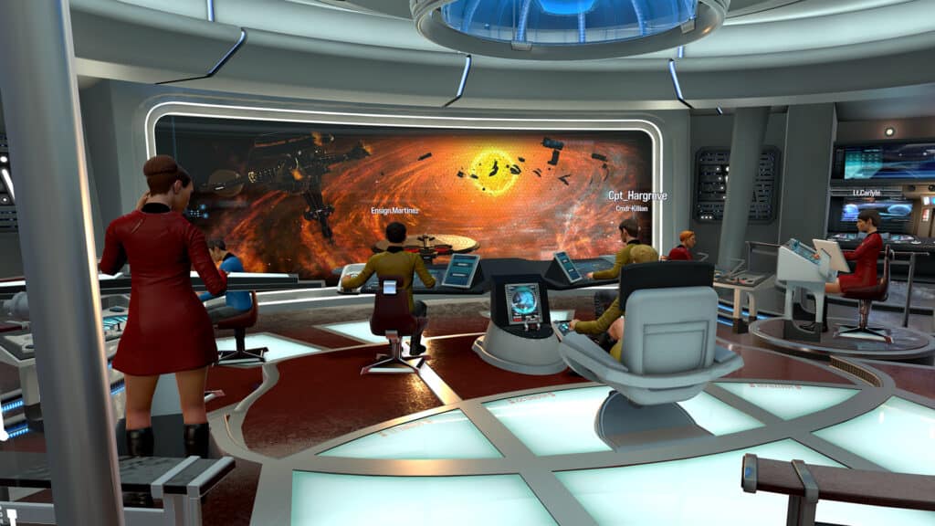 Best multiplayer VR games - Star Trek Bridge Crew screenshot.