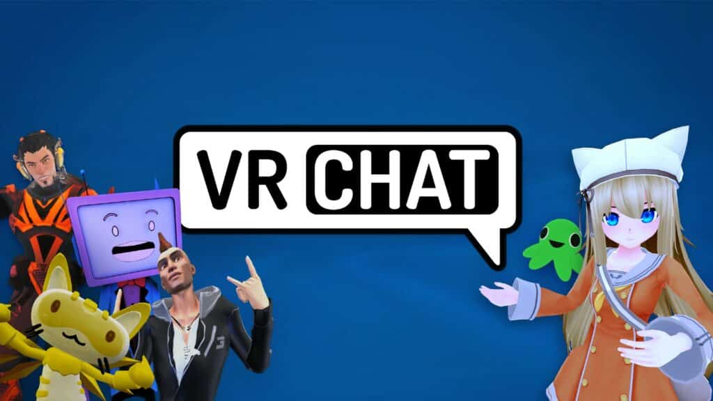 Best multiplayer VR games - VR Chat keyart.