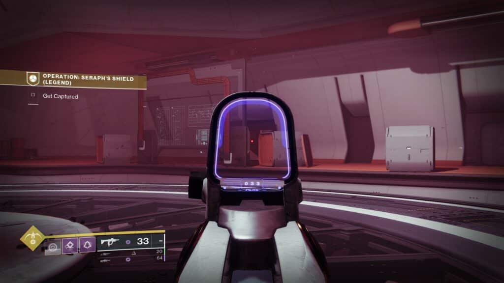 Location of Exo in Seraph's Shield. 