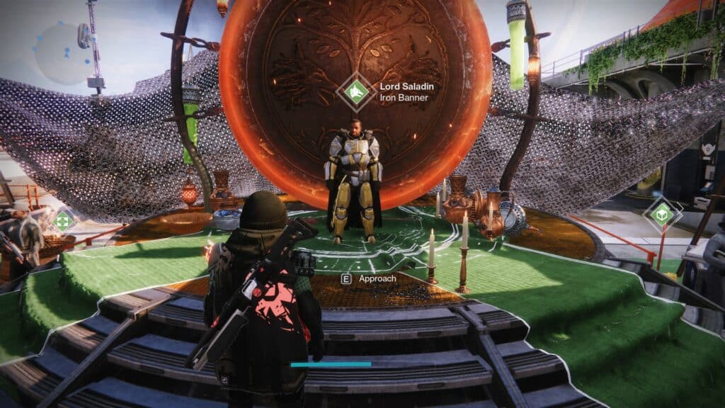 Destiny 2 Saladin in the Tower.